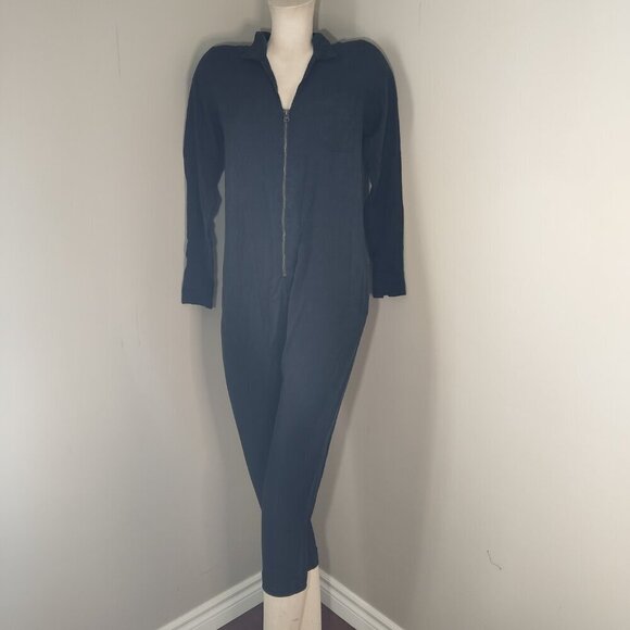SMASH + TESS Barely Black Coveralls Tencel Romper Jumpsuit XS - Picture 3 of 14